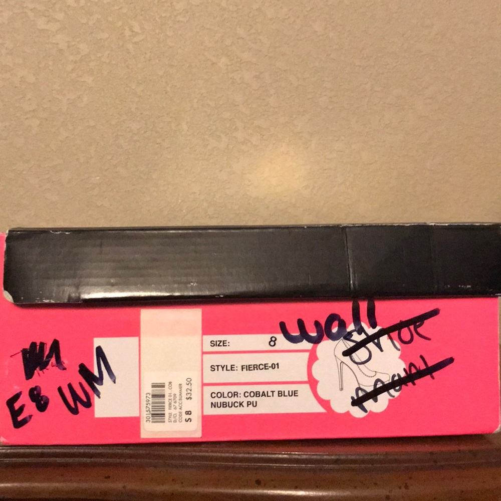 Cobalt blue heels from Charlotte Russe